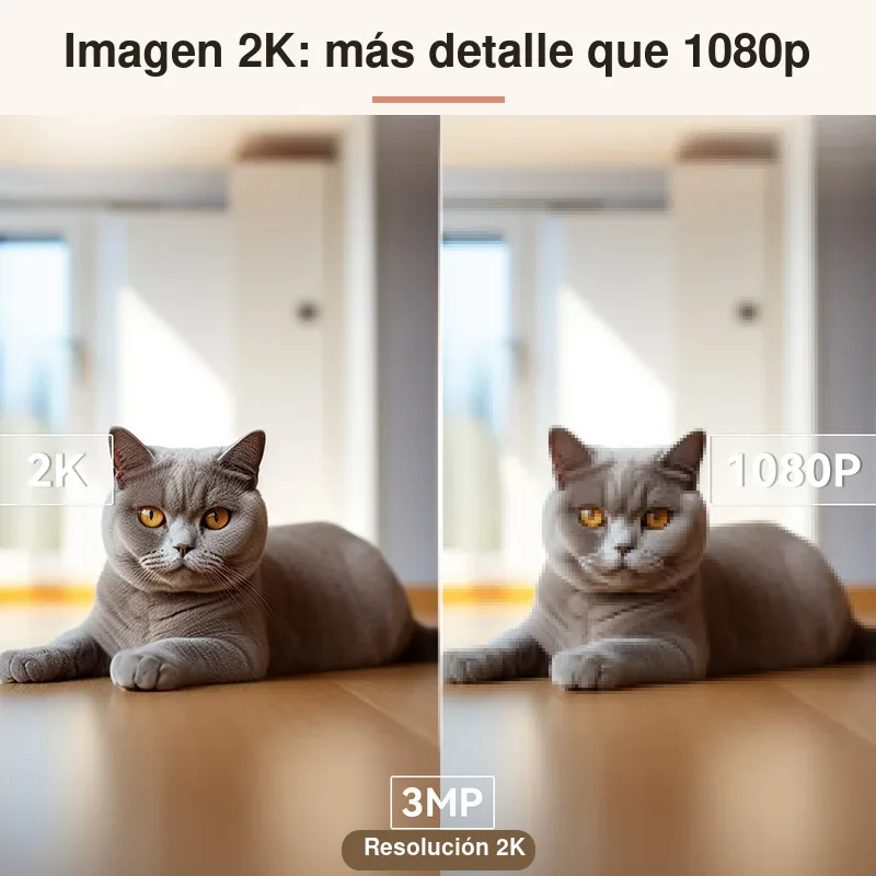 Calidad de imagen 2K frente a 1080p